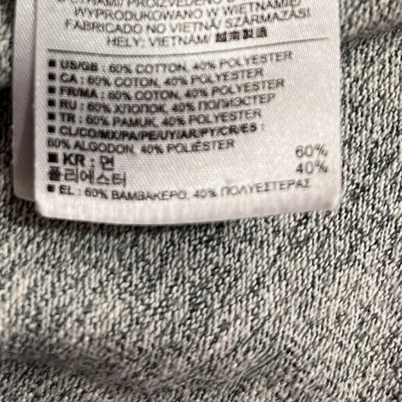 Gap Kids Girls’ Knit Heather Gray Drop Waist Dress in Size Medium (8) - Picture 3 of 4